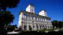 The Borghese Gallery building in its park in Rome